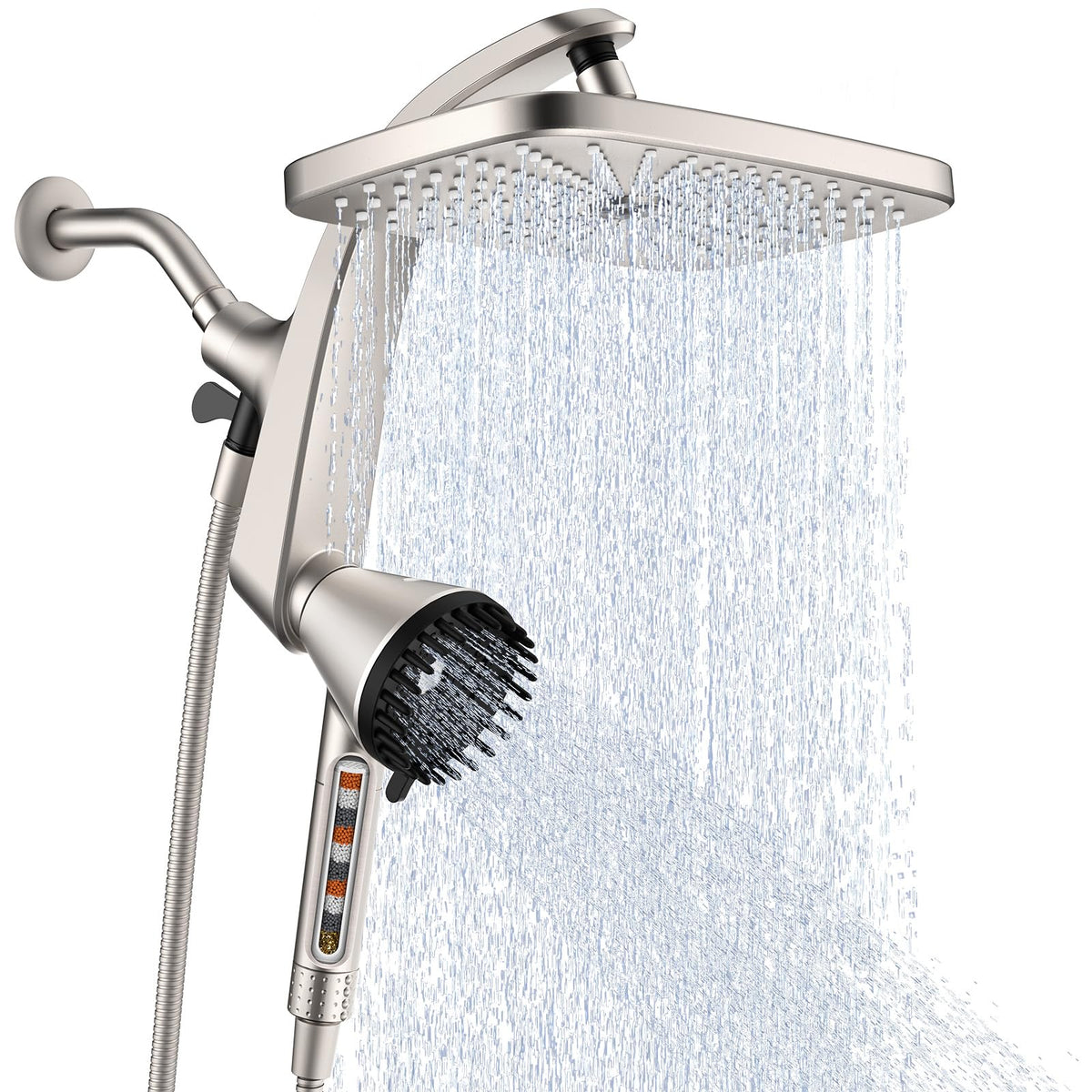 Shower Head with Handheld (Nickel)