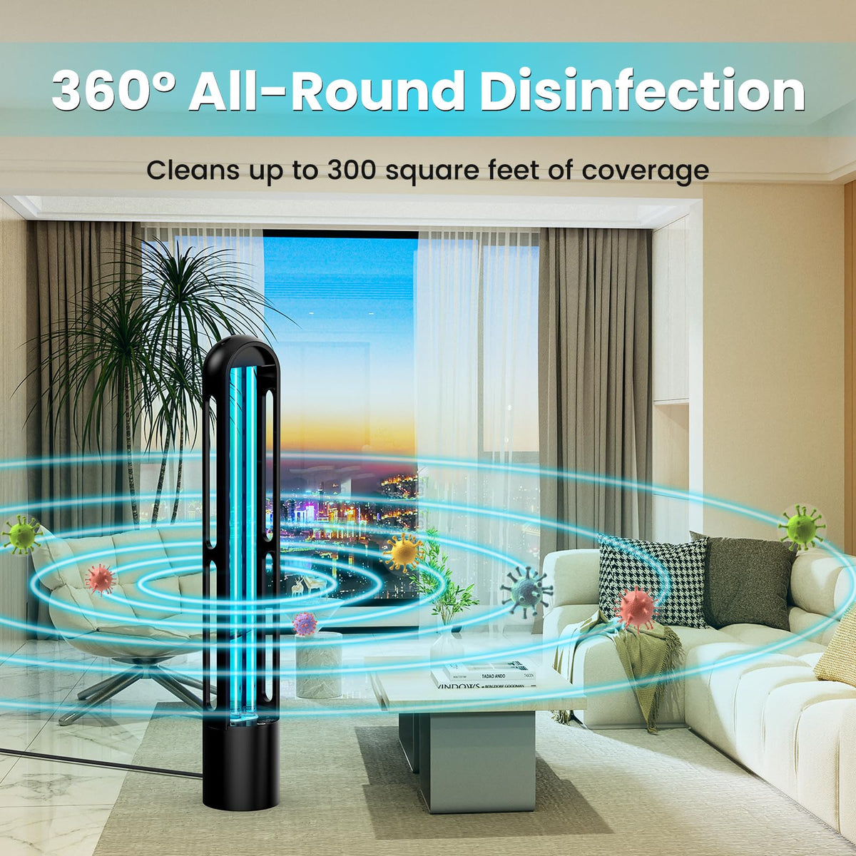 UV Light Sanitizer (Round - 1 Pack)