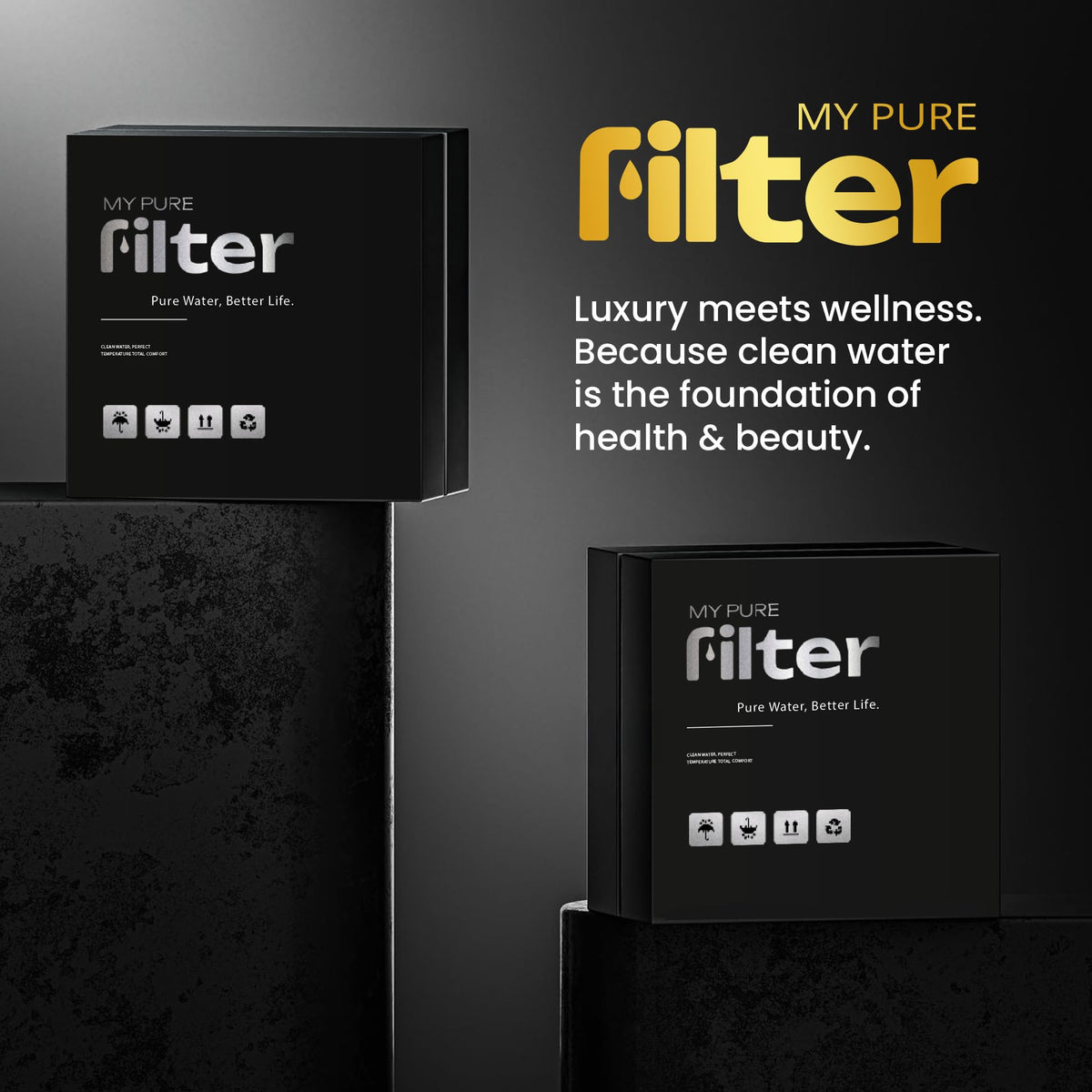 Shower With Internal Filter
