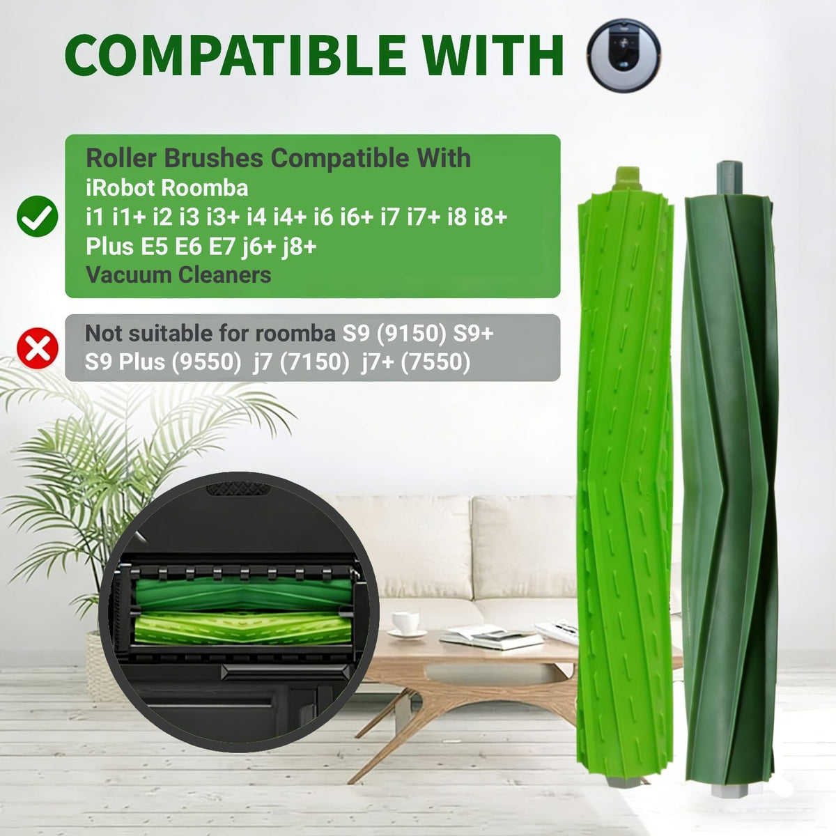 13 Pack Replacement Parts for irobot Roomba i7 i7+ i3 i3+ i4 i4+ i6 i6+ (13 Pack)