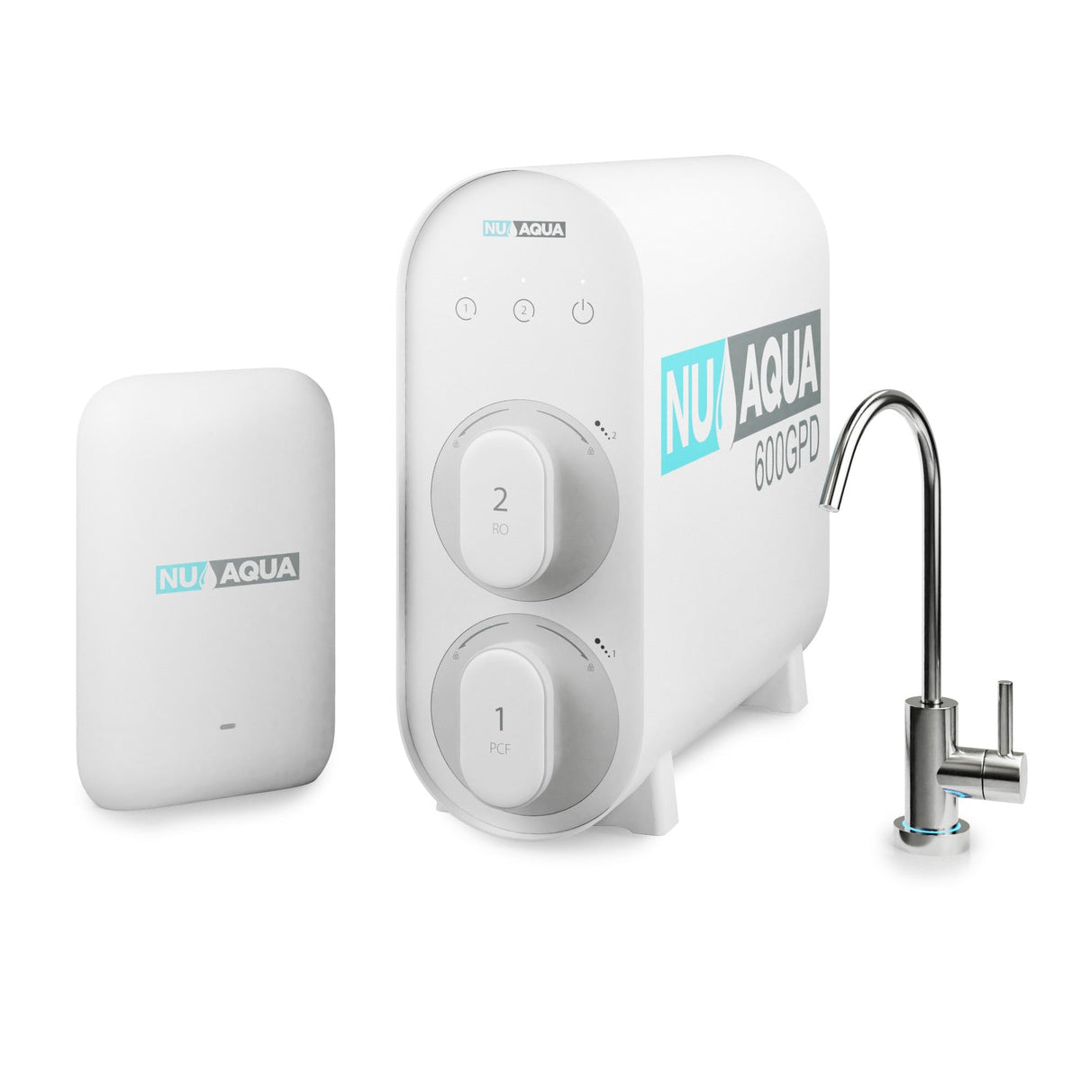 Tankless 4 Stage UV Reverse Osmosis System Under Sink 600 GPD + LED