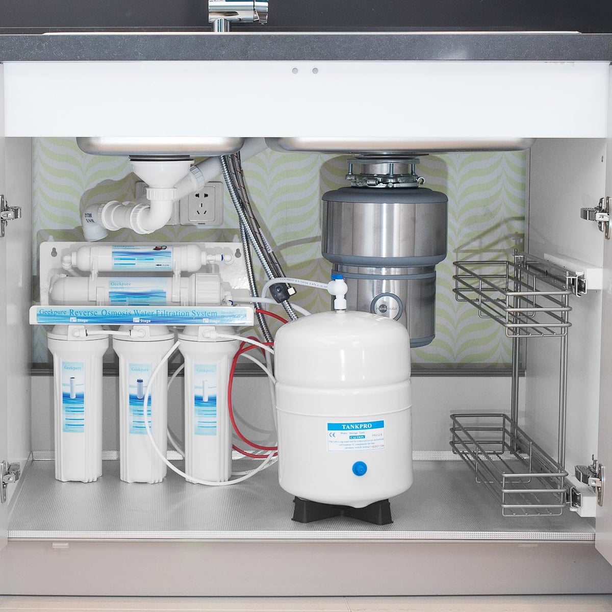 5 Stage Reverse Osmosis RO Drinking Water Filter System