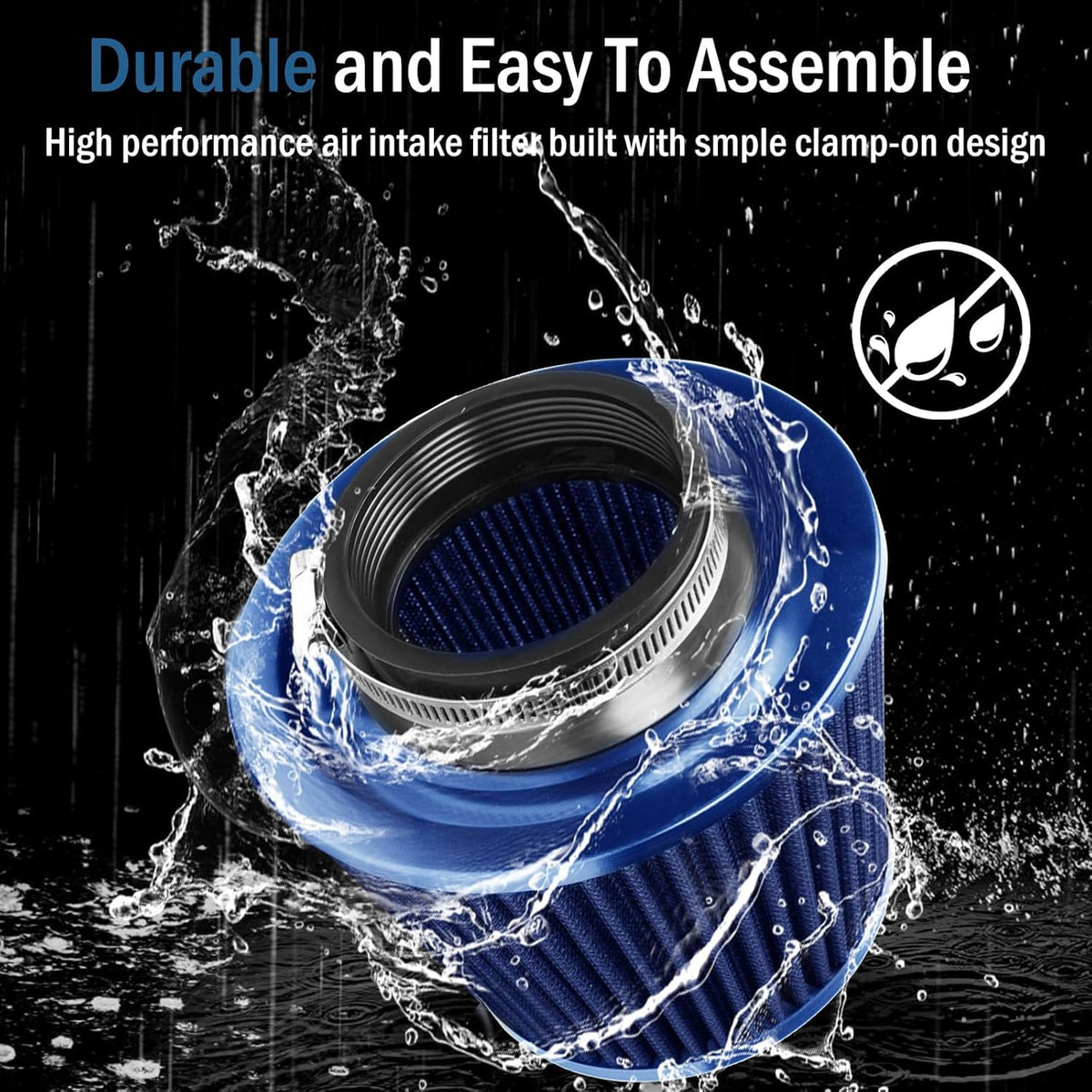 Universal Clamp (Blue / 2.5 in)