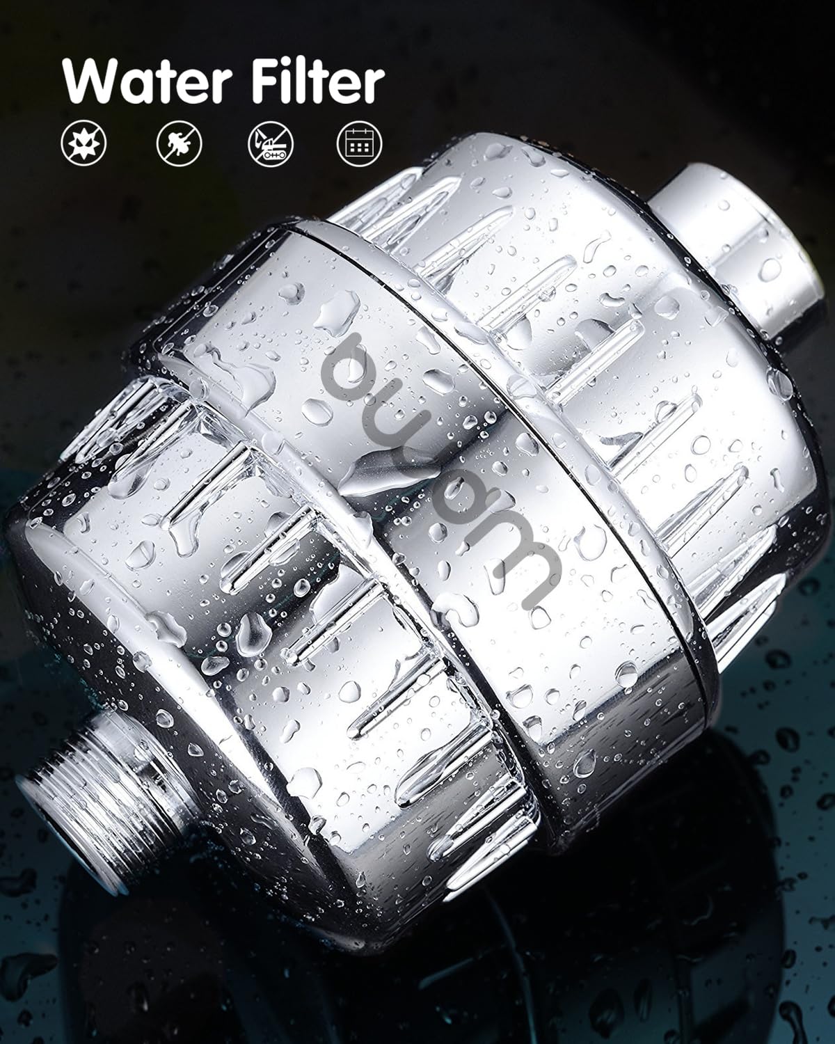 15 Stage Shower Filter (Standard Formula / Chrome)