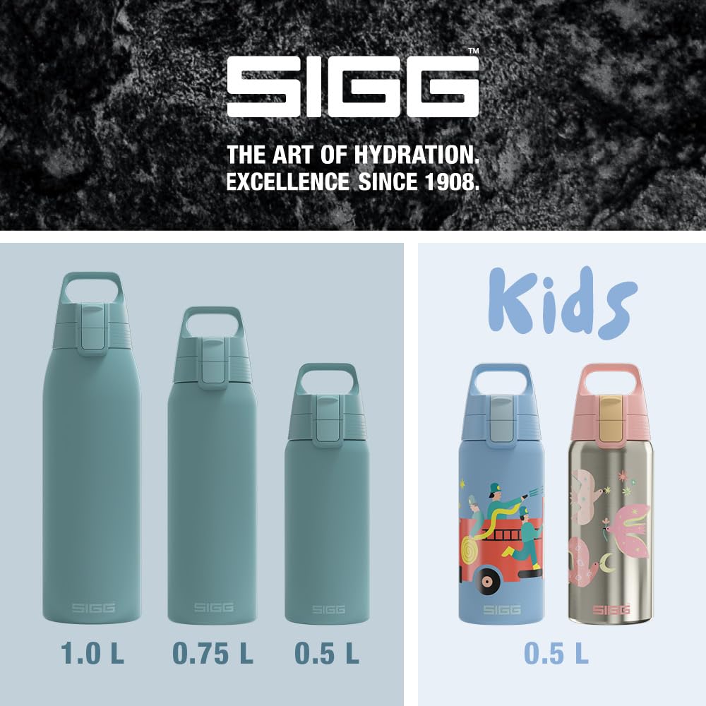 Stainless steel insulated bottle (1.5 L / Morning Blue)