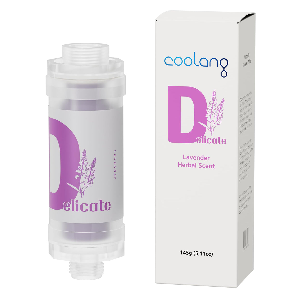 Universal Vita C Shower Filter (Delicate-Lavender)