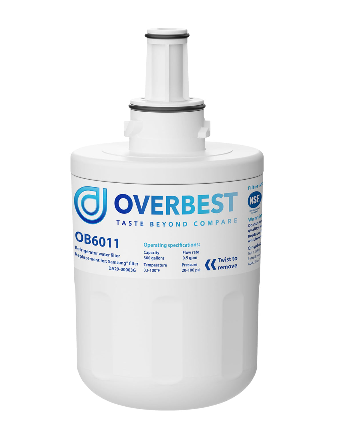 OB6011 Water Filter (1 Count (Pack of 1))