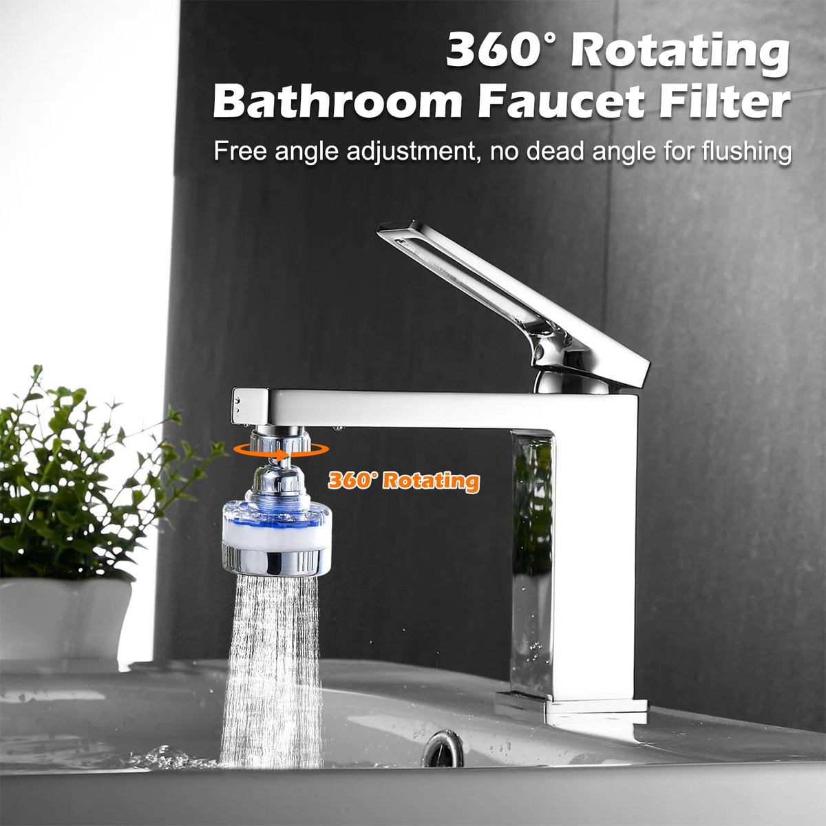 8 Pcs Sink Water Filter Faucet Set (A-8 Pcs)