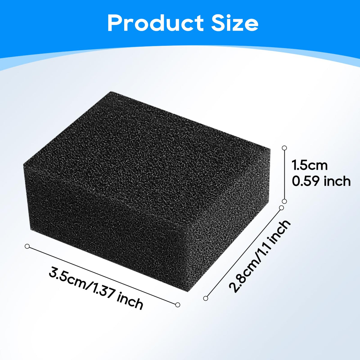 8PCS Pre Filter Sponges