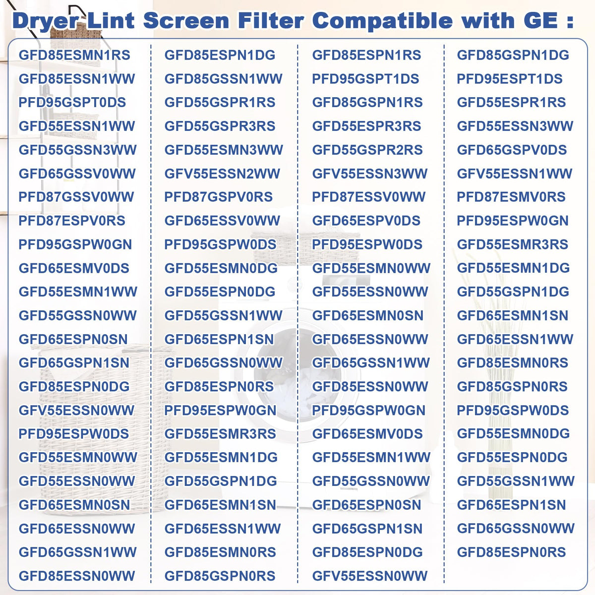Dryer Lint Screen Filter Replacement CompatibleWith GE WE16X32537