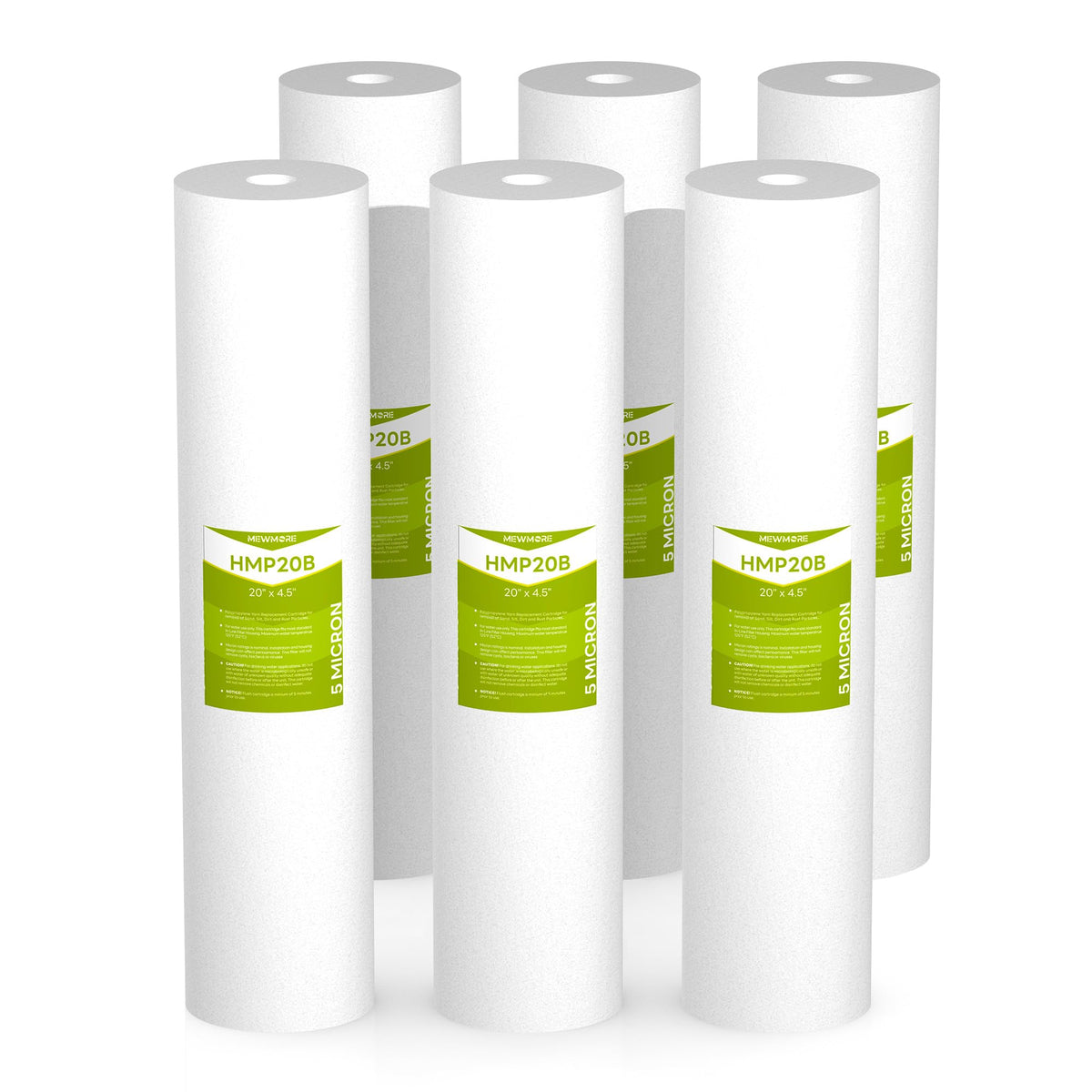 5 Micron 20" x 4.5" Whole House Sediment Filter Cartridge (5 Micron)