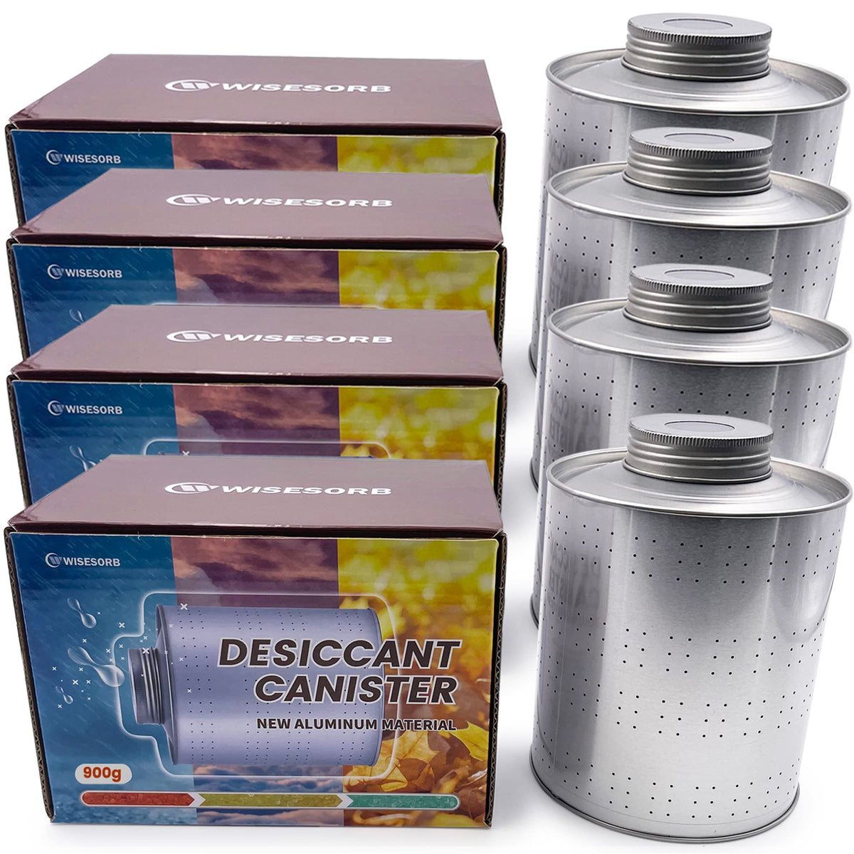 900 Gram 4 Pack Dehumidifiers for Home (900 Grams / 4 PACK)