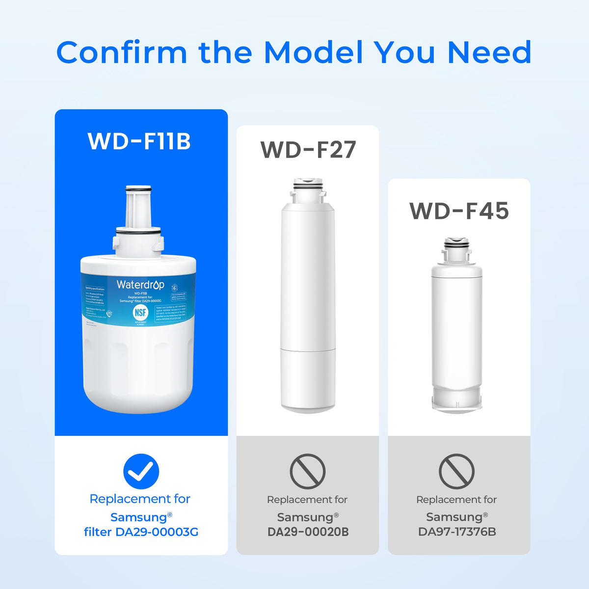 WD F11B Replacement for Samsung® DA29