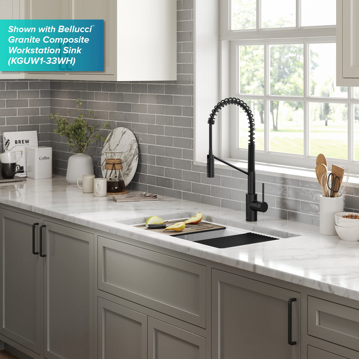 Oletto Touchless Sensor Commercial Pull (Matte Black / Touchless Commercial Style)