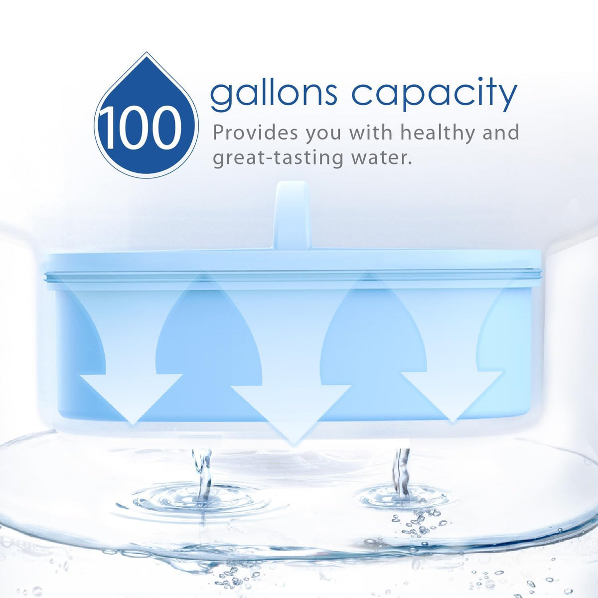Genuine] Waterdrop PF (Alkaline Filter / 1 Count (Pack of 1))