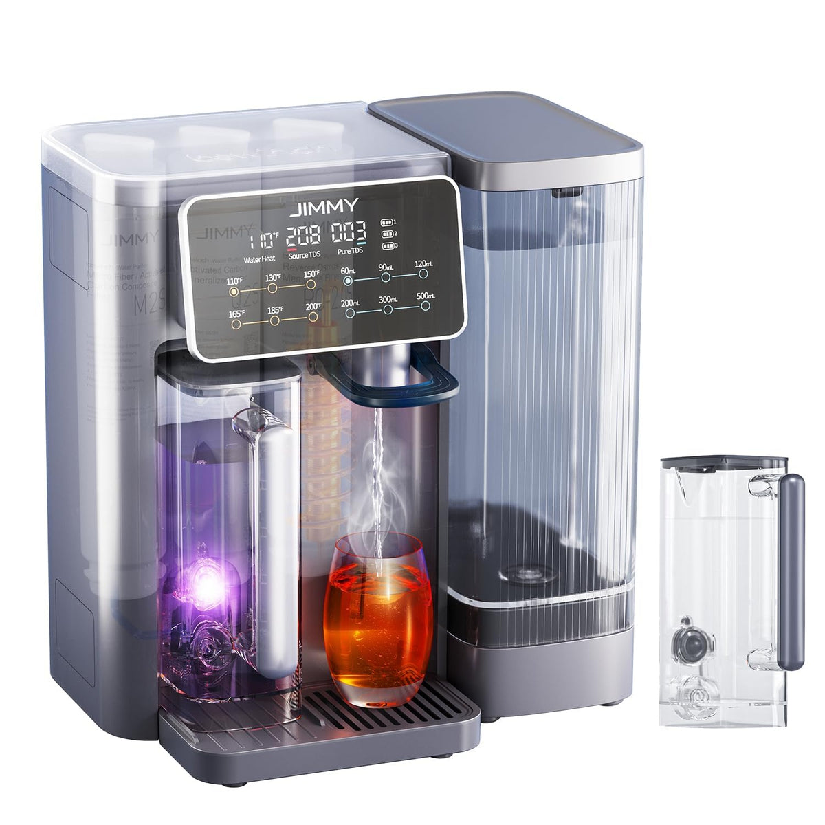 R9 Reverse Osmosis Water Filter Countertop (Dark gray)