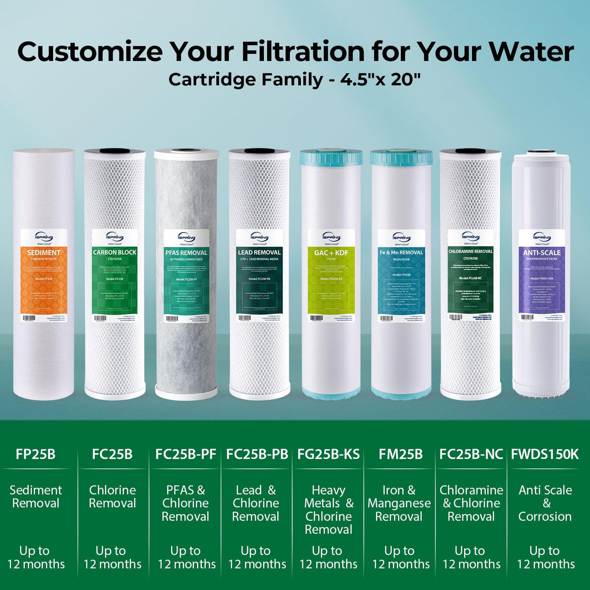 WGB22B 2 Stage Whole House Water Filtration System