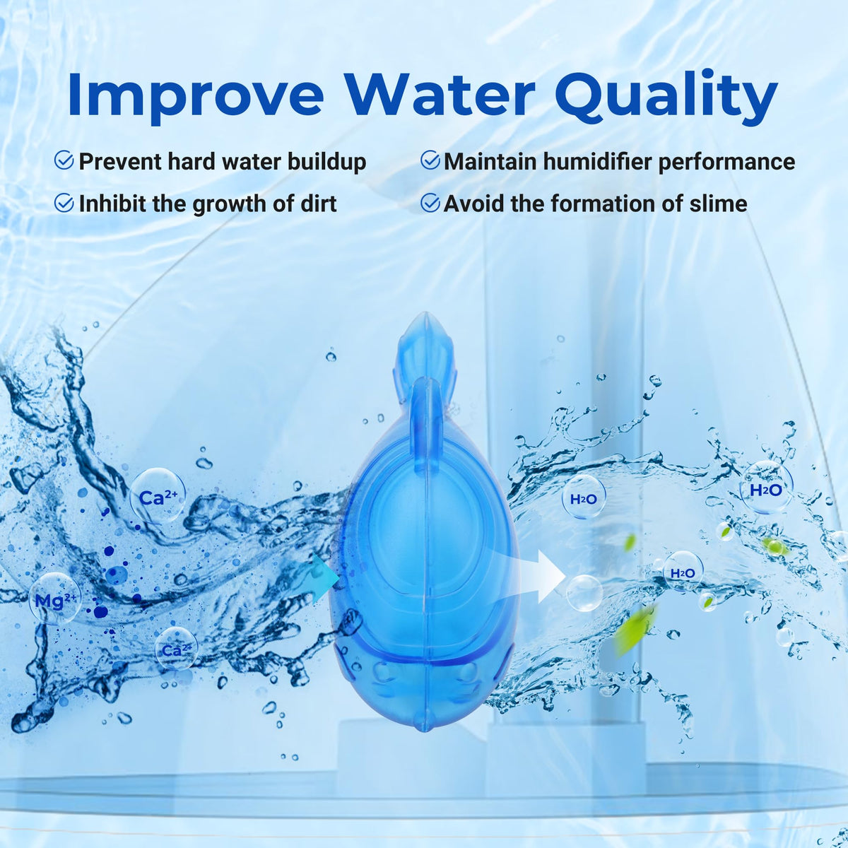 Humidifier Cleaning Fish (Blue)