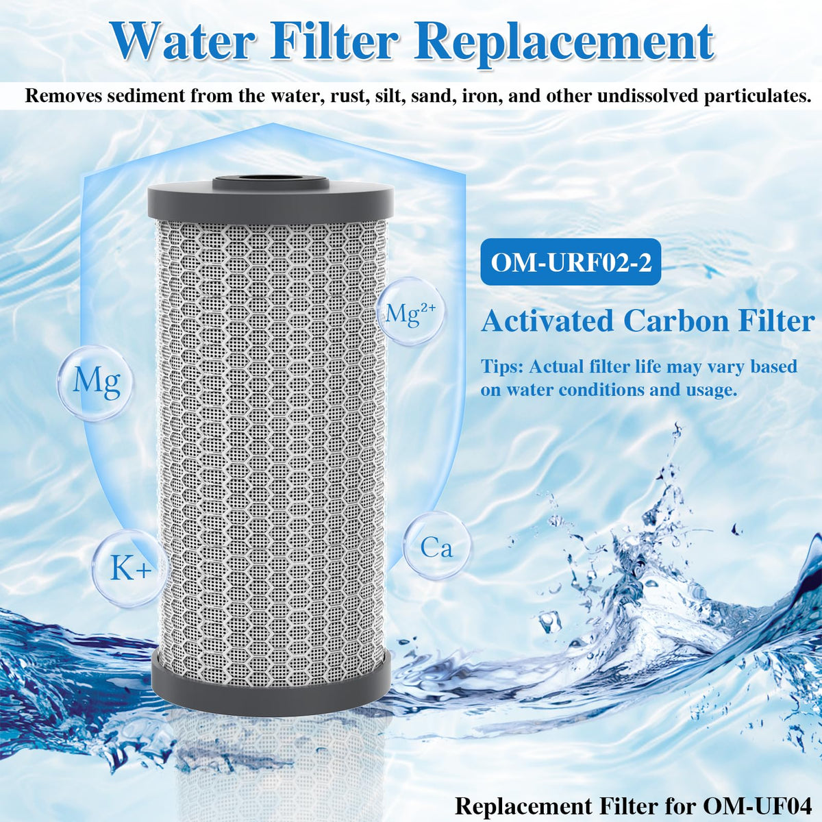 Replacement Cartridge for Whole House Water Filter OM