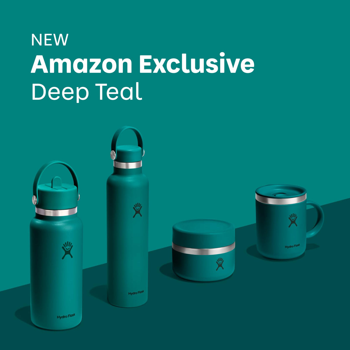 Water Bottle Insulated Stainless Steel (24 Oz / Deep Teal)