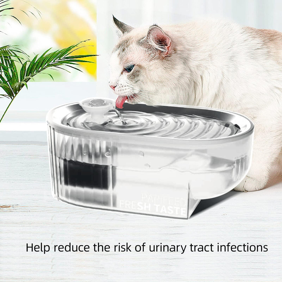 Cat Fountain Filter for 84oz (10 Filters+4 Sponges)