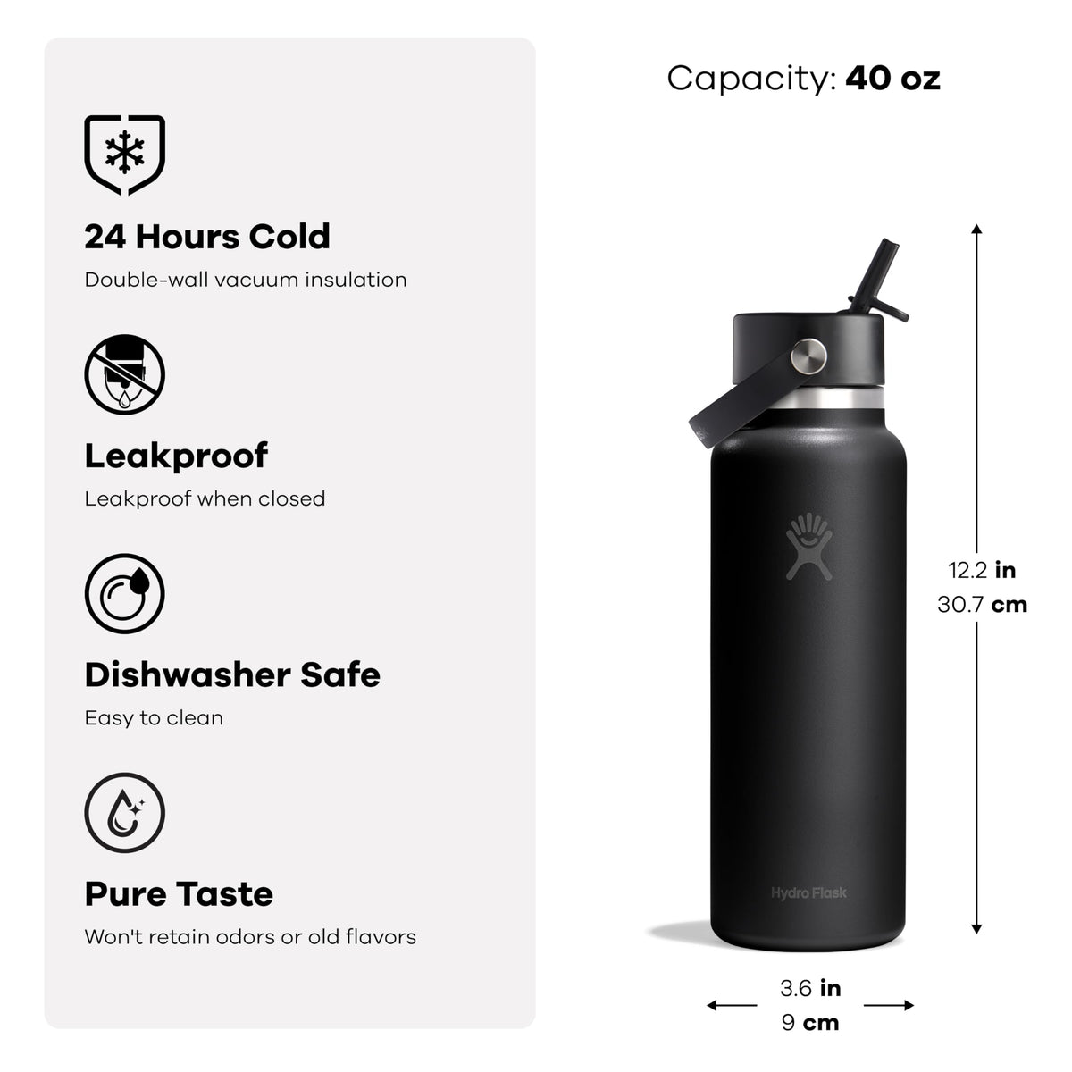 Water Bottle Insulated Stainless Steel