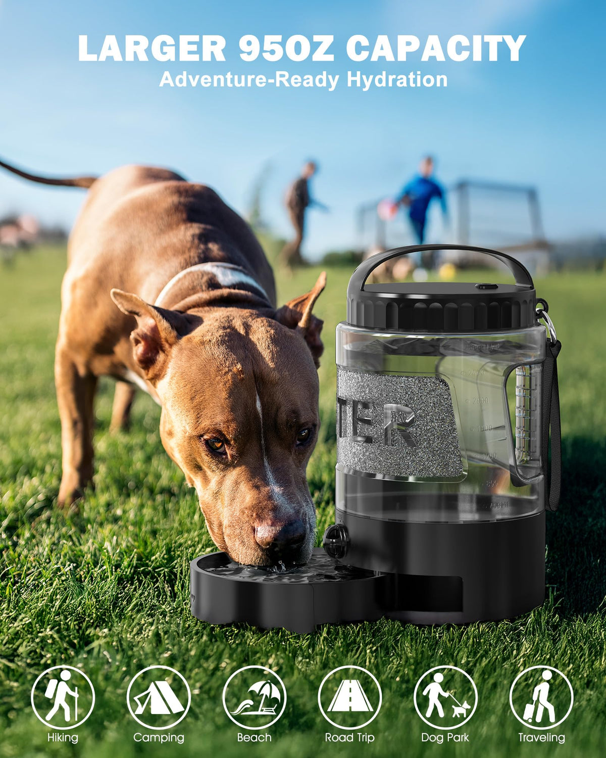 95OZ Large Dog Water Bottle