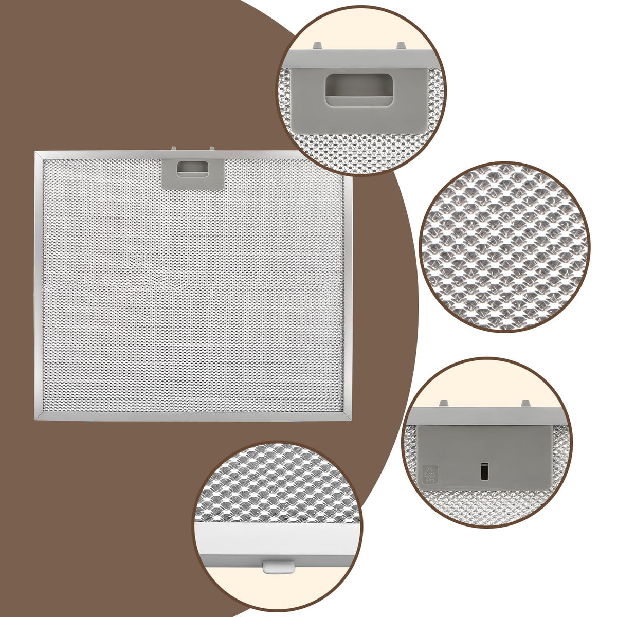 2 PCS WB02X27203 Range Hood Grease Filter Compatible with GE Range Hood JVX5360DJ1BB JVX5360DJ1WW JVX5360SJ1SS JVX5365SJ1SS JVX5365SJ2SS