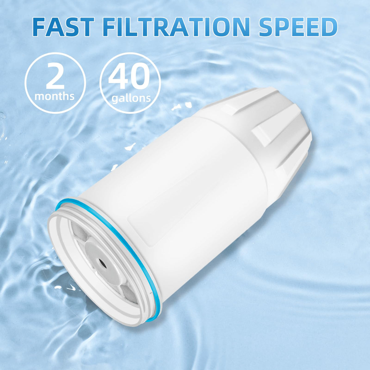 3 Pack Replacement Filter for Zero Water Pitcher ZD