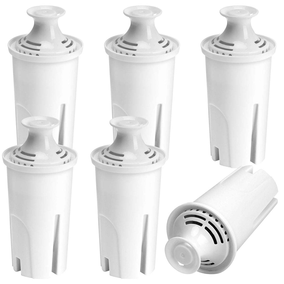 6 Pack Replacement Filter for Brita Pitcher and Dispensers
