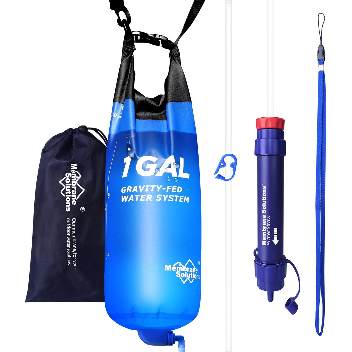 1 Gal Gravity Water Filter (1G-Blue)