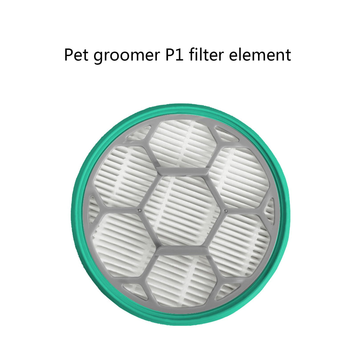 Pet Grooming Vacuum Sponge Hepa Filter Spare Part Replacement Accessory For P1 Vacuum Spare Part