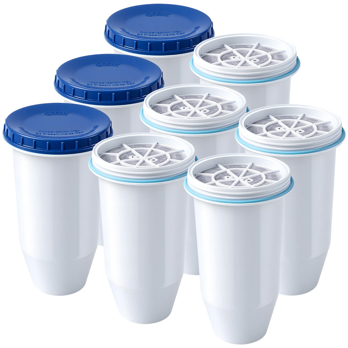0 TDS 6 Stage Water Filter Replacement for ZR