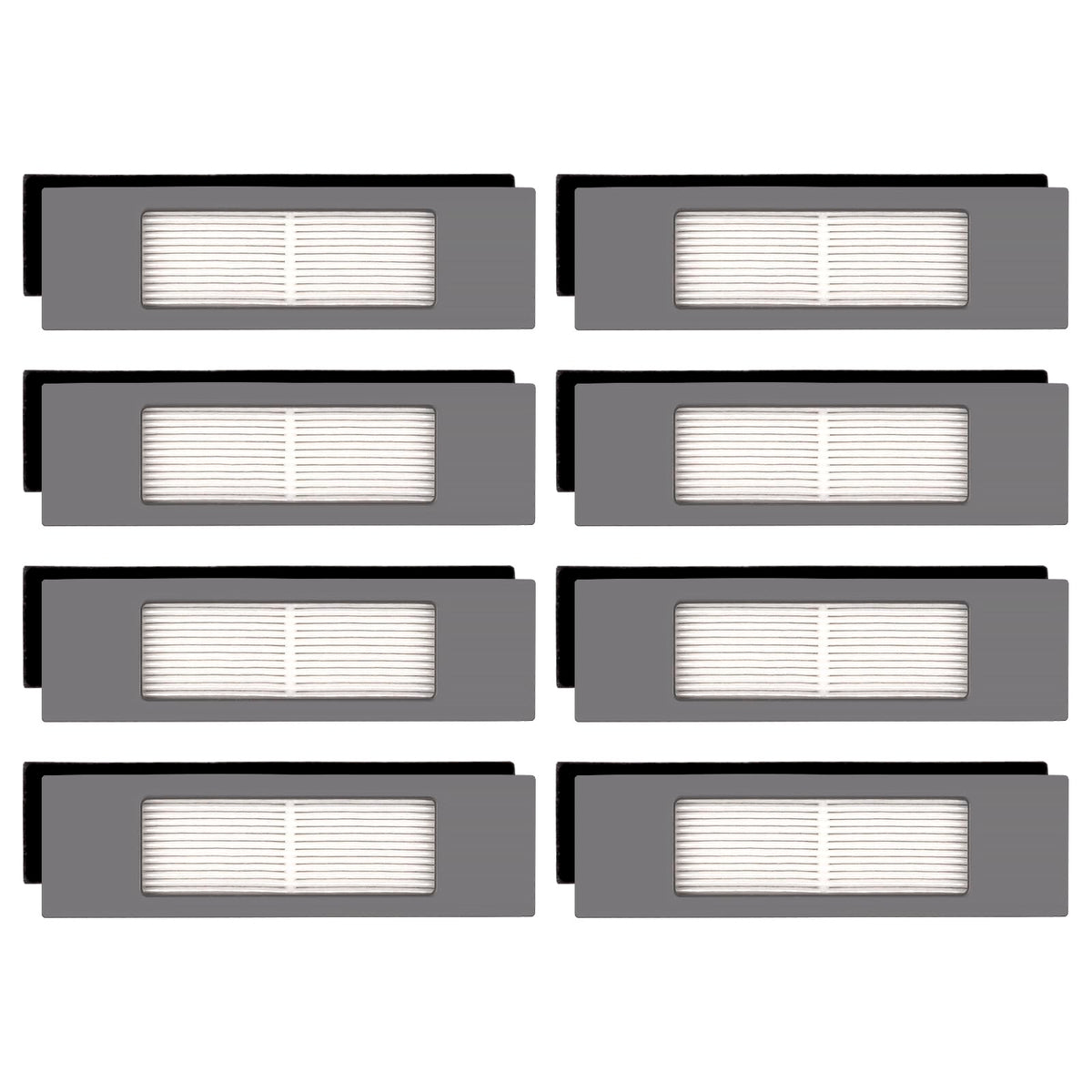 8 Pieces) N10 HEPA Filter for Ecovacs DEEBOT OZMO N10 N10 Plus 920 950 T8 AIVI Max T9 T5 N5 N7 N8+ N8 Pro Plus DX55 DX93 DJ65 Robot Vacuum, Filters Accessories, Canister Filters (HEPA Filters(8 Pcs))