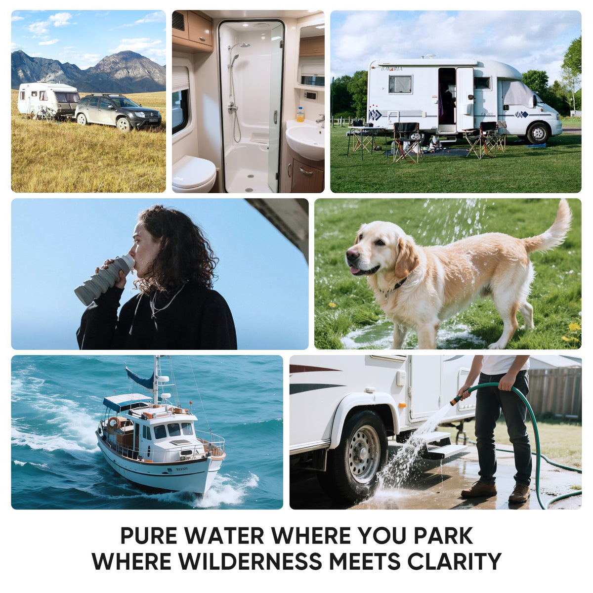 RV Dual Stage Water Filter