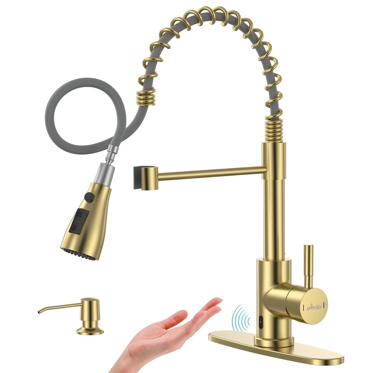Gold Touchless Sensor Hands (Smart Gold)