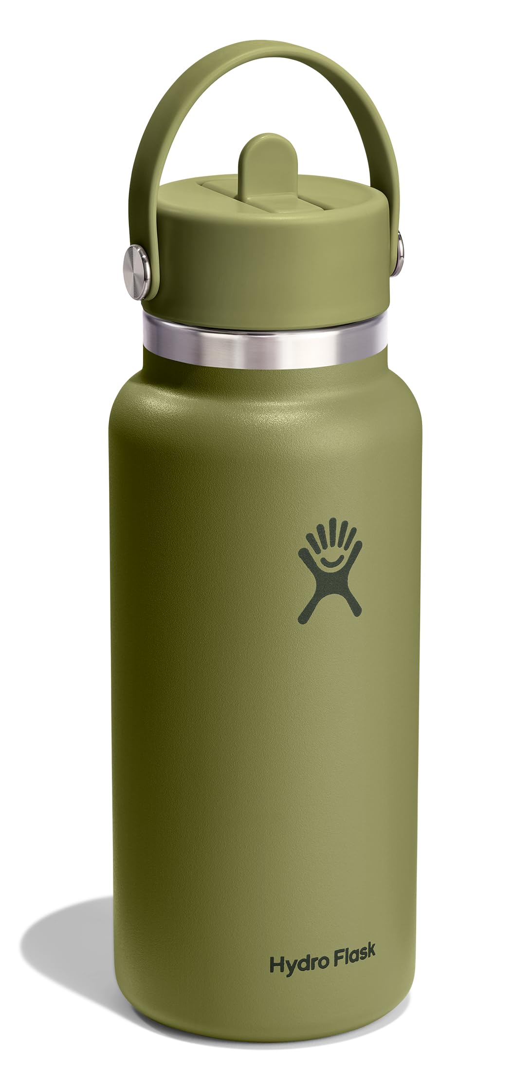 Palmer Green Wide Flex Straw Cap Bottle 32 oz (PALMER GREEN / 32 Ounces)
