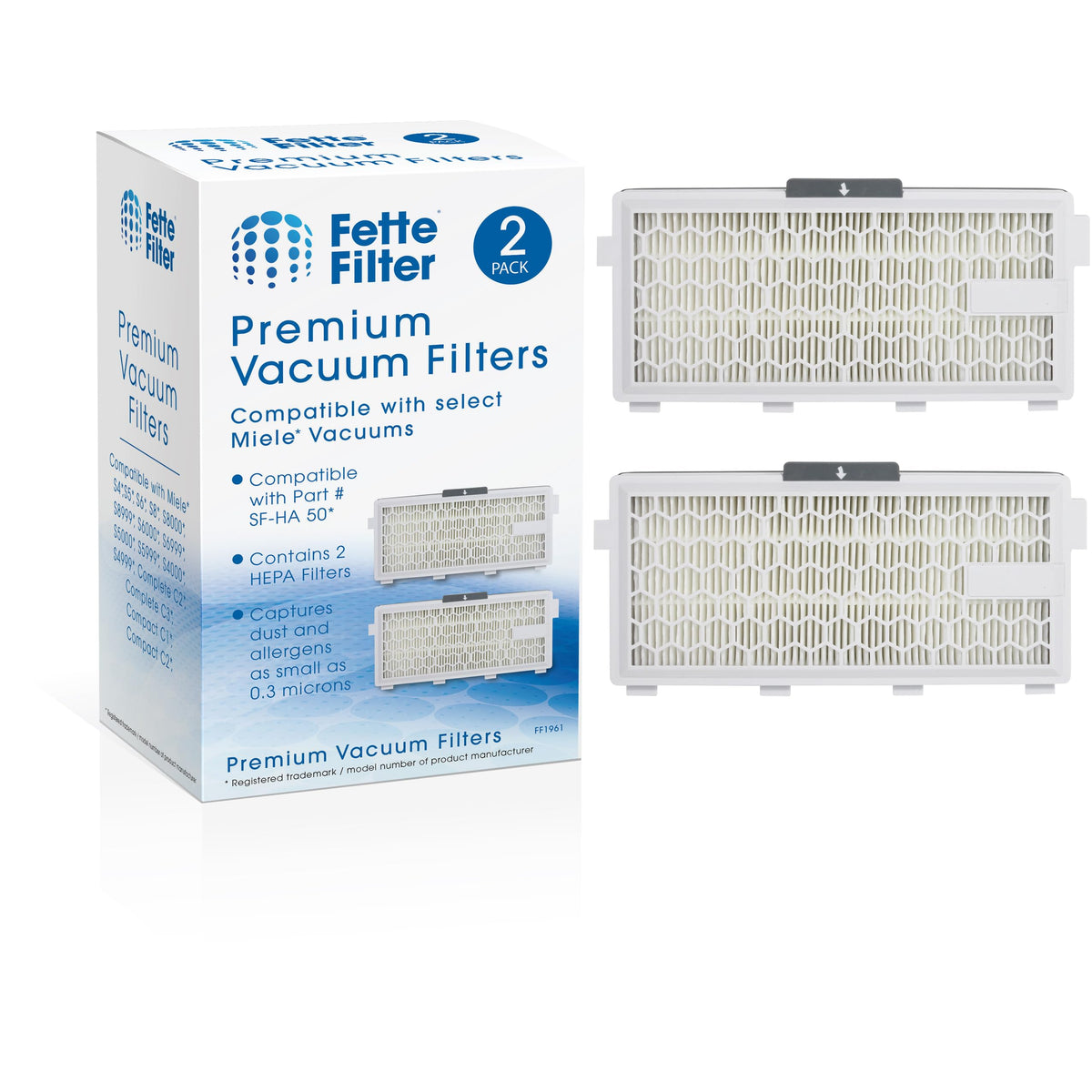 Vacuum Replacement Filter 2 (Pack of 2)