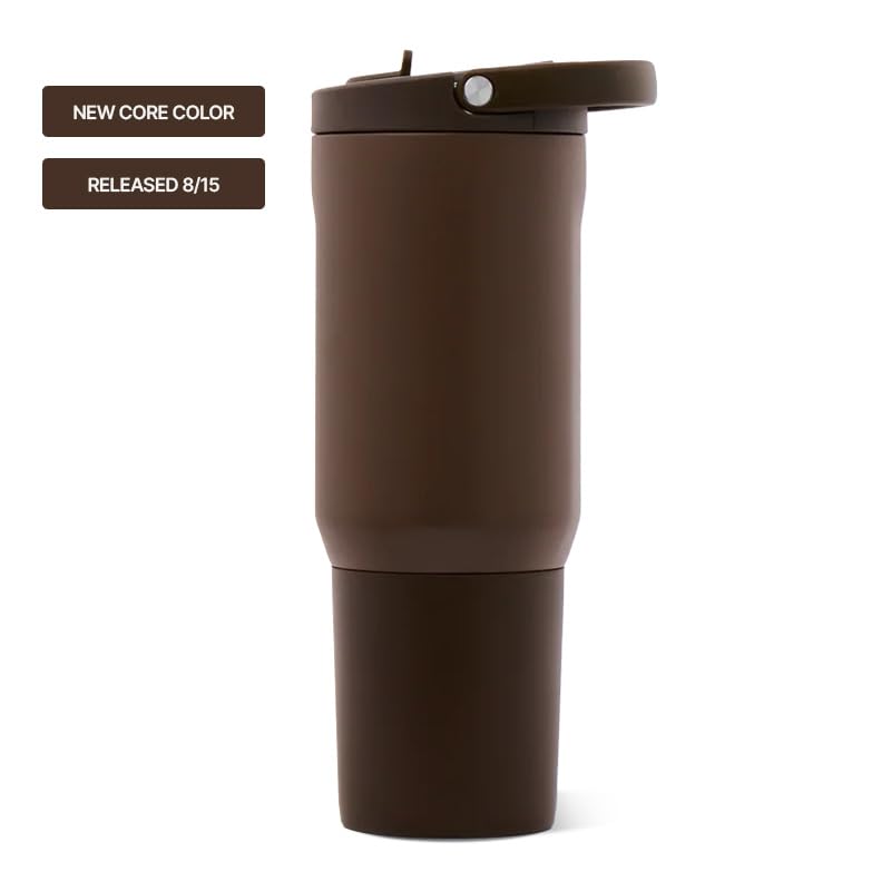 Sport 20 oz Insulated Stainless Steel Water Bottle (Chestnut / 20 Ounces)