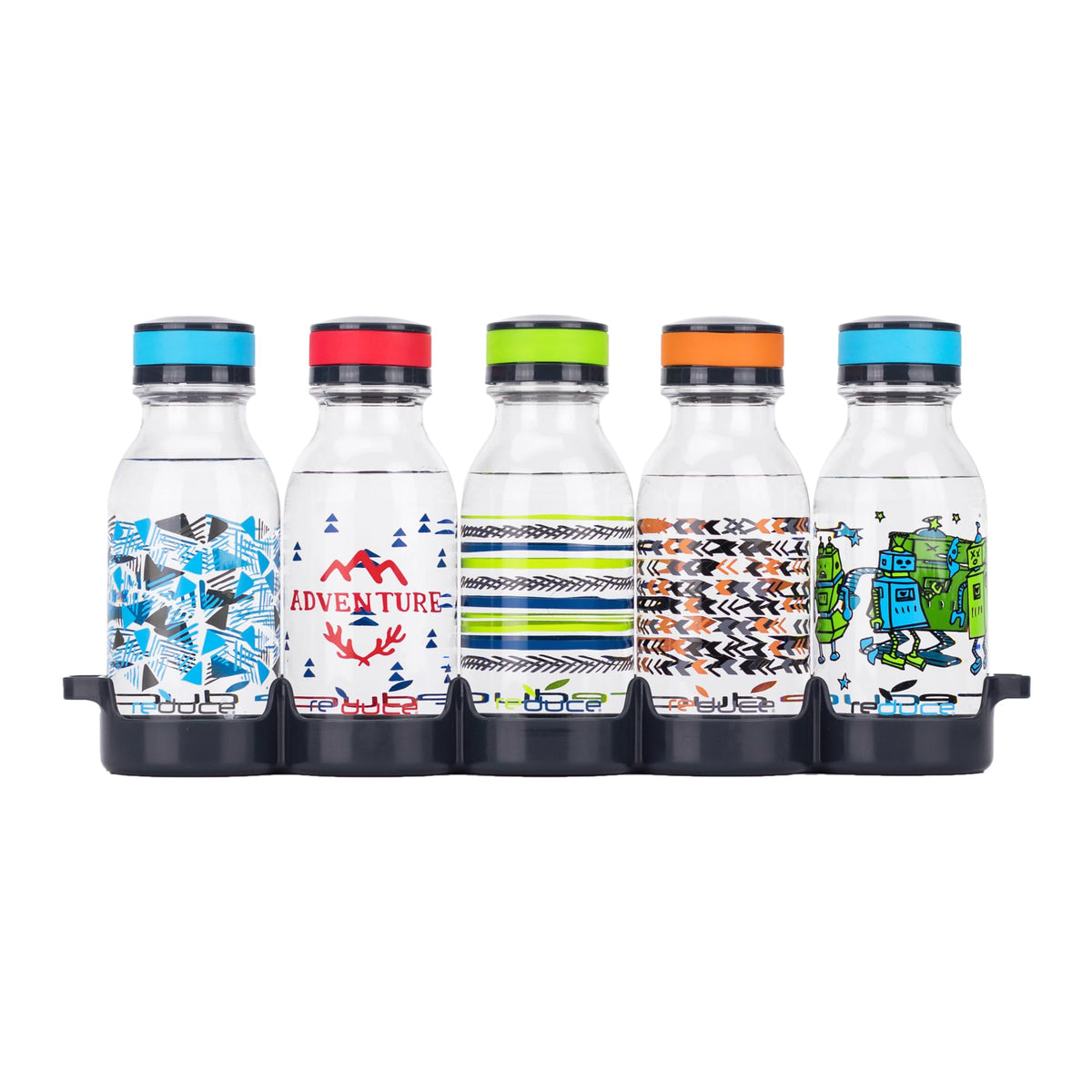 WaterWeek Refillable Water Bottles (14 Ounces / Navigate)