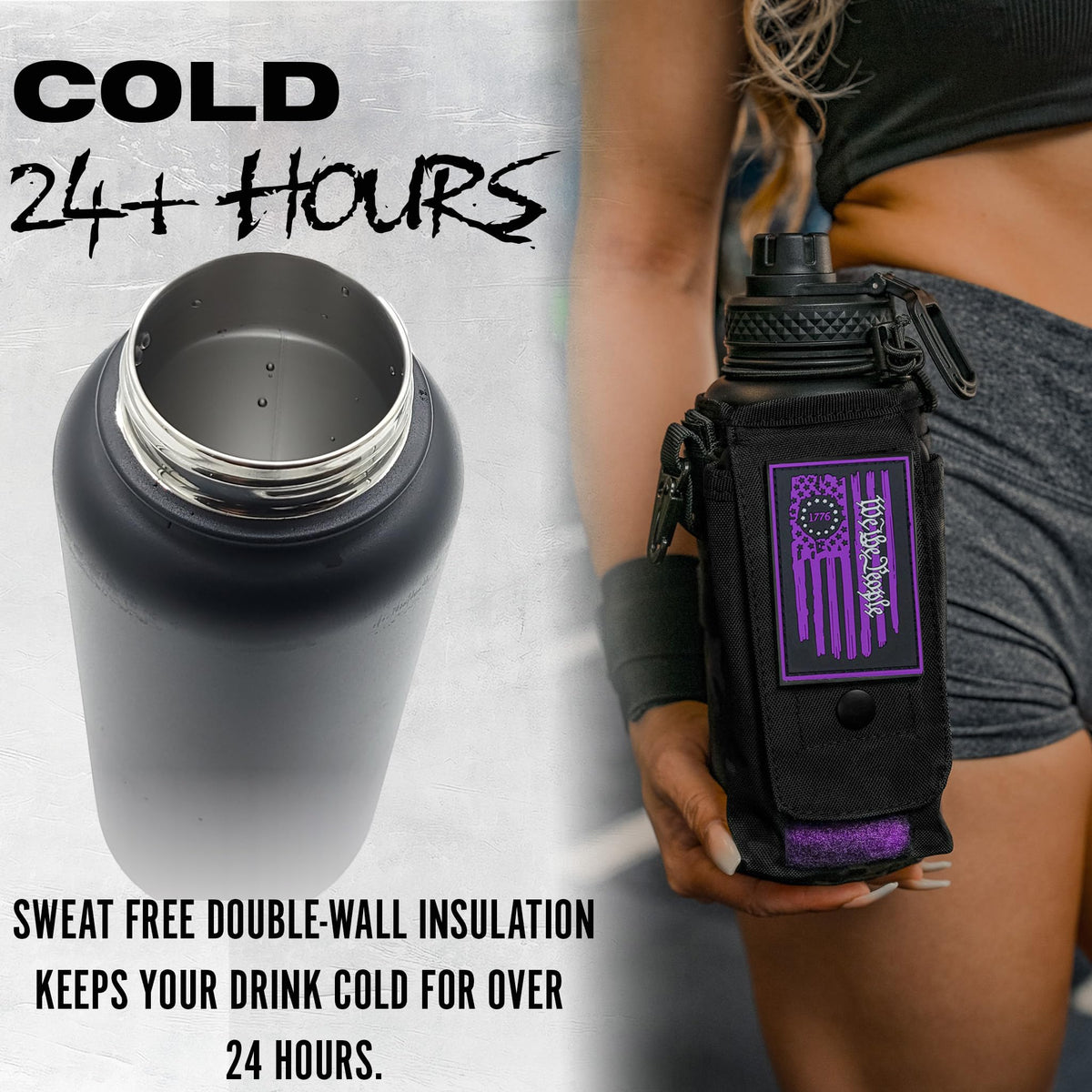 Battle Bottle (32 Ounces / 32oz - Twilight)