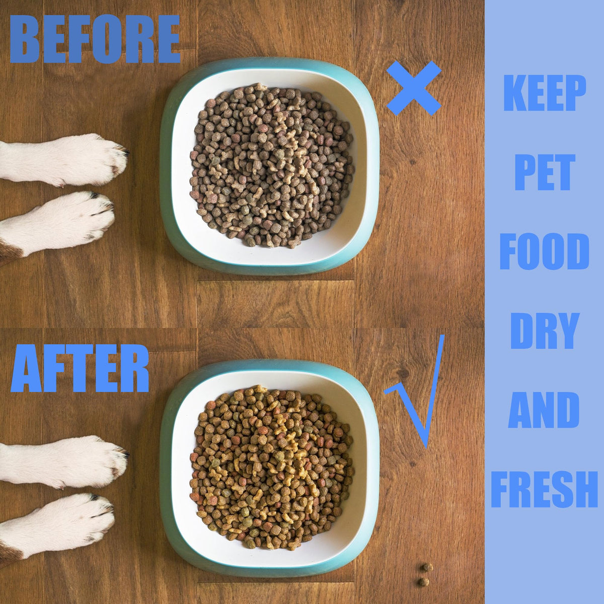 12 Pack Replacement Desiccant Bags for PETLIBRO Automatic Pet Feeders