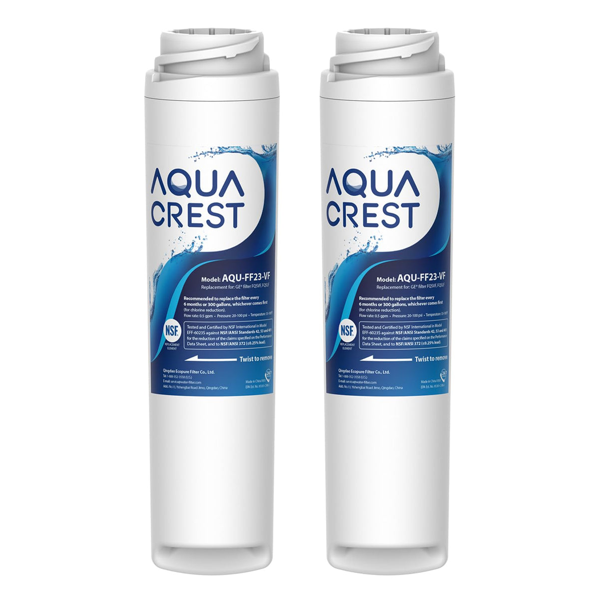 FQSVF Filter Replacement for GE FQSVN