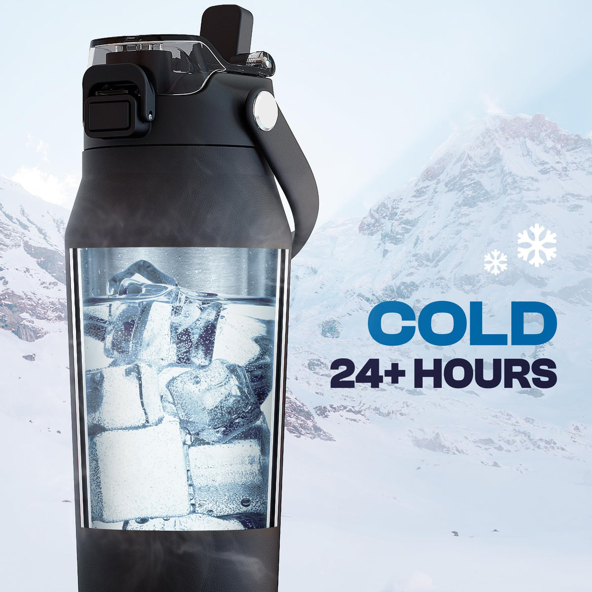 32oz Insulated Water Bottle (Purple Ice Cream / 32 Ounces)