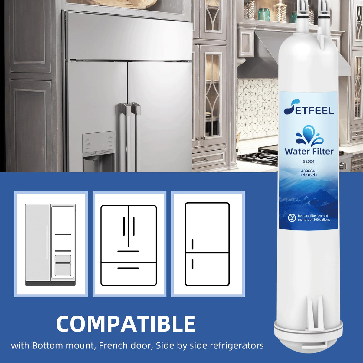 9083 Water Filter Replacement For Kenmore Refrigerator