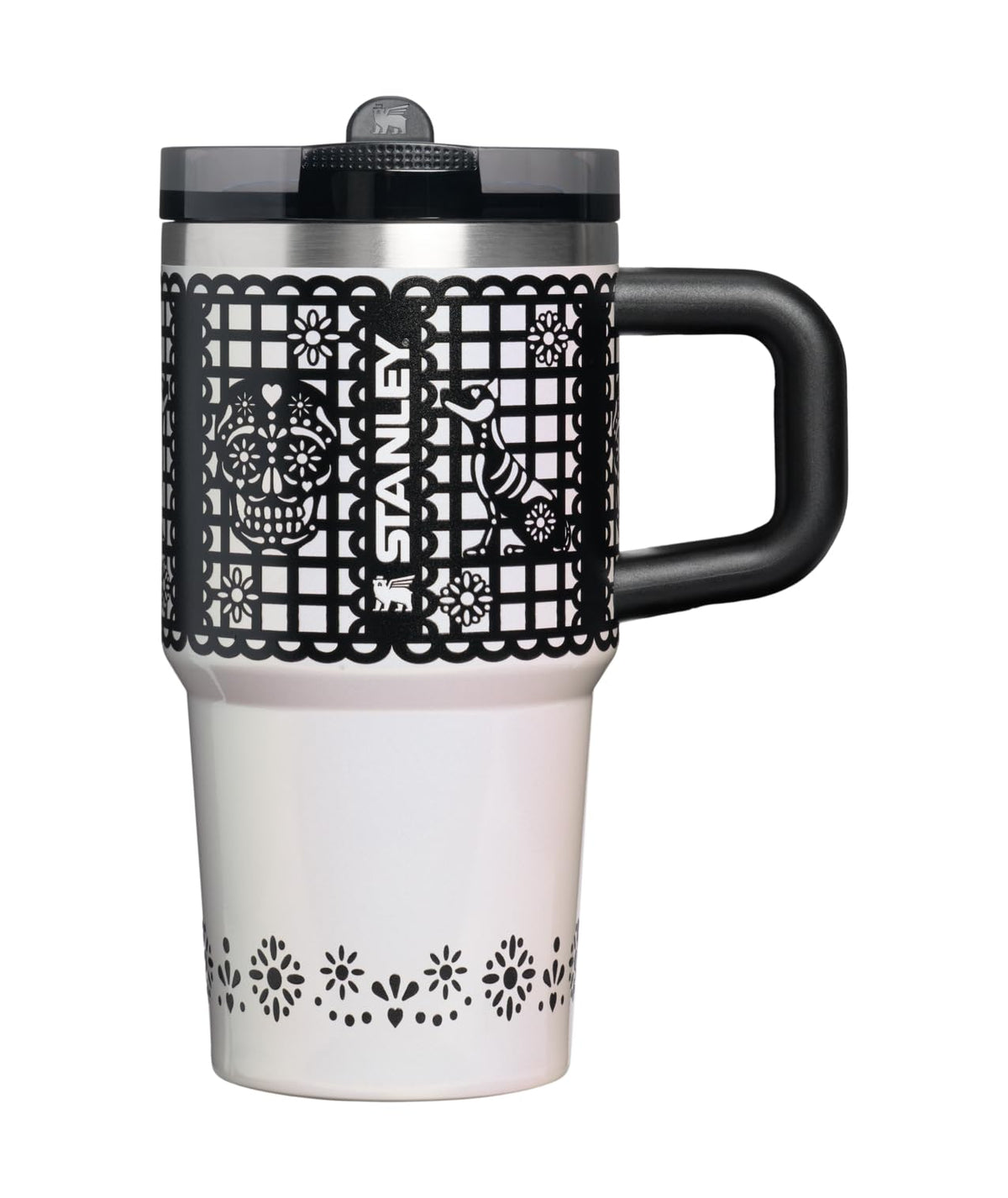 Quencher ProTour Flipstraw Tumbler (20 Ounces / Salt Papel Picado)