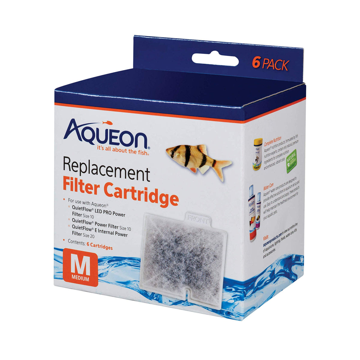 Replacement Filter Cartridges Medium (Medium - 6 pack)