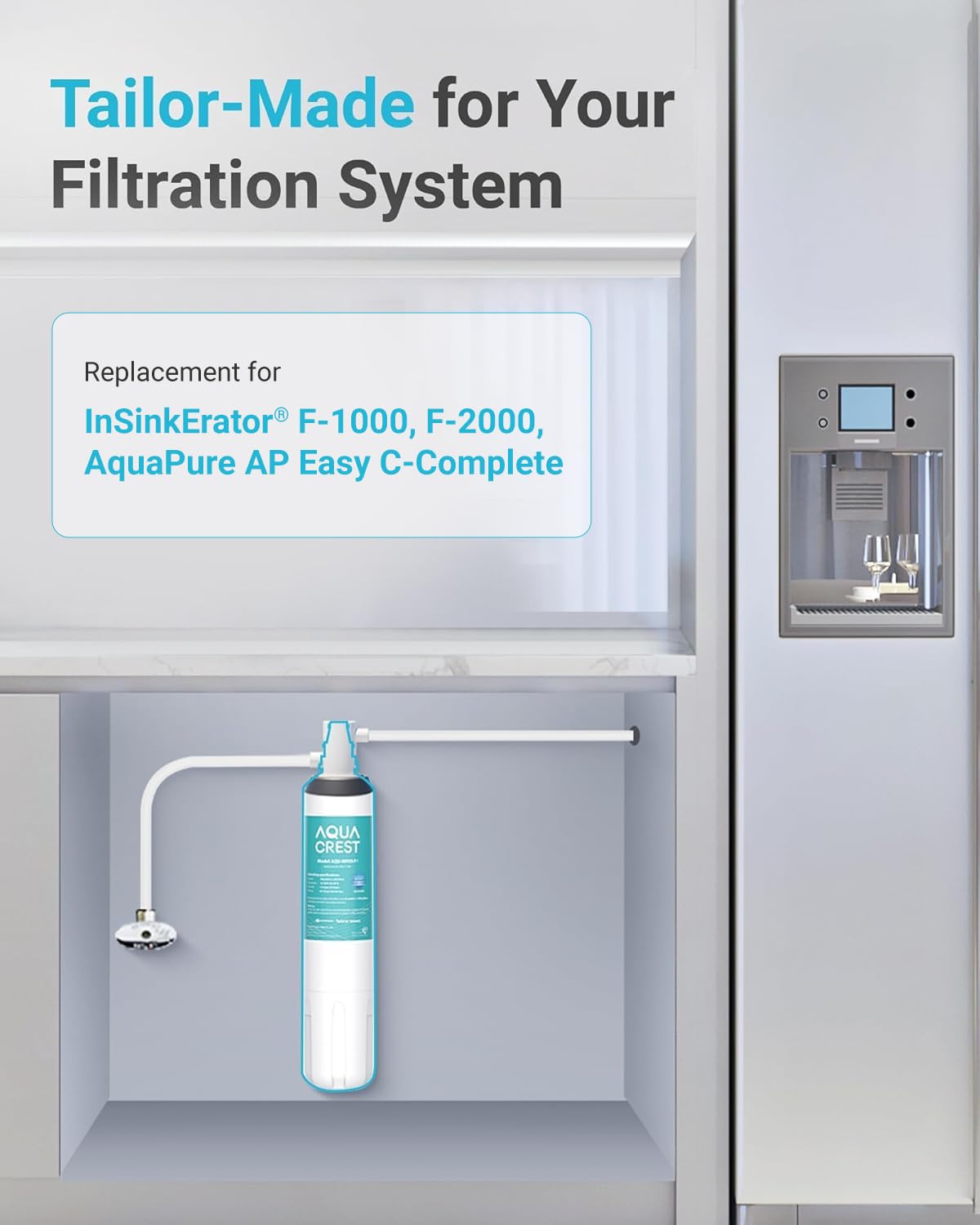 F 2000 Water Filter Replacement for InSinkErator® F