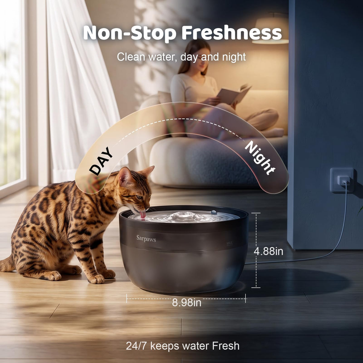 Cat Water Fountain
