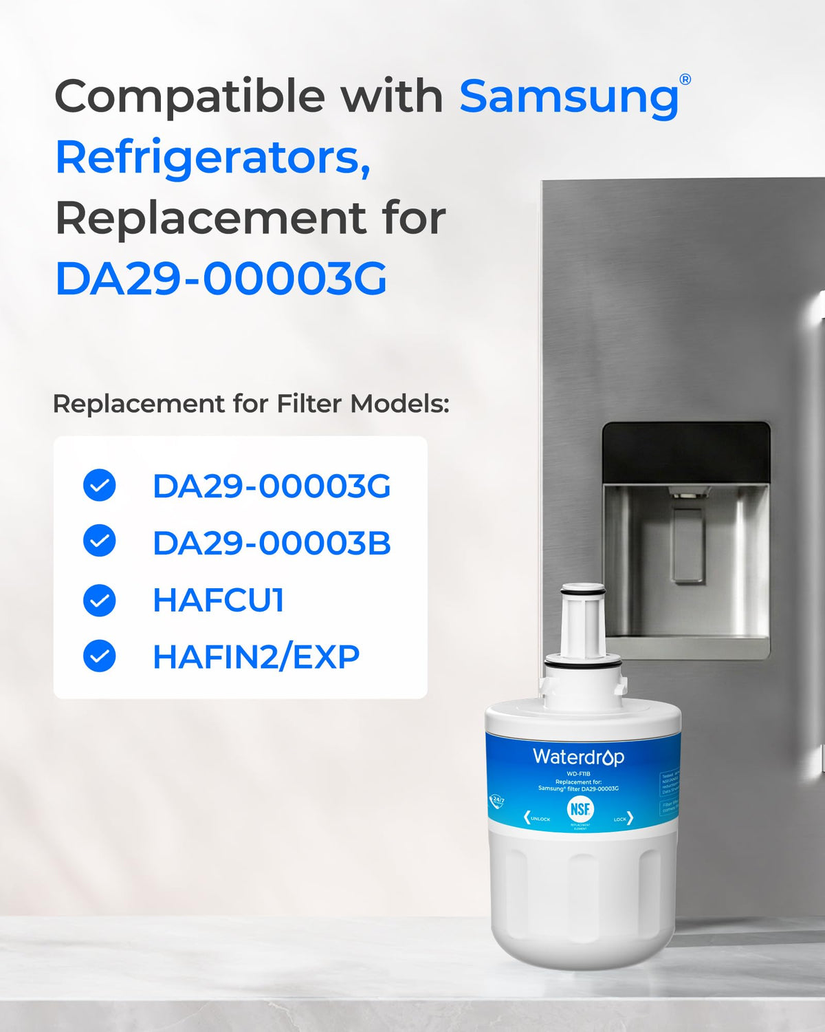 WD F11B Replacement for Samsung® DA29